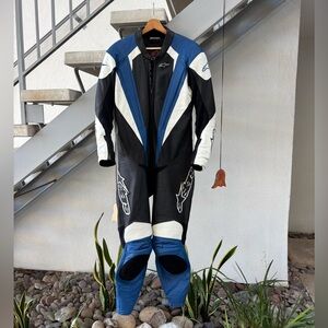 Alpinestars Men's Leather Racing Suit Size 42